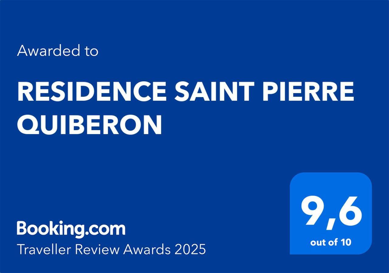 Residence Saint Pierre Quiberon Екстериор снимка