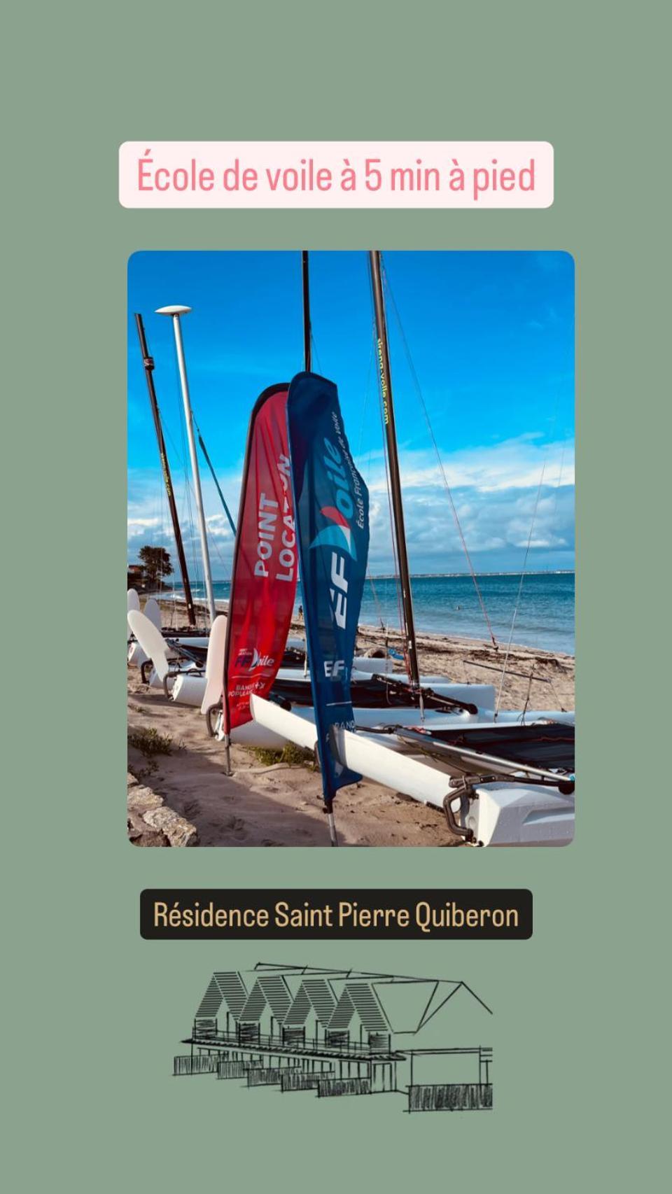 Residence Saint Pierre Quiberon Екстериор снимка